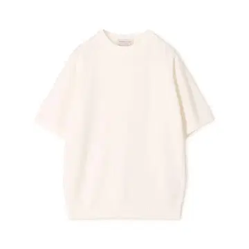 TOMORROWLAND TRICOT 코튼 린넨 크루넥 풀오버