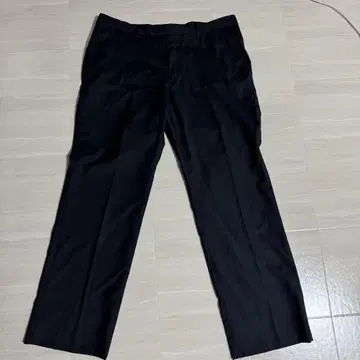 띠어리 블랙 슬랙스