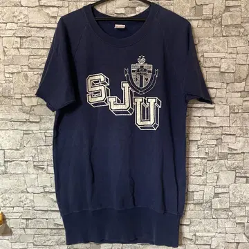 챔피온 런택 복각 SJU 칼리지 반팔 맨투맨