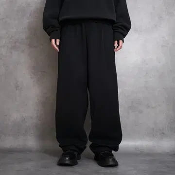 00s IZOD 투 턱 슬랙스 와이드 치노 블랙