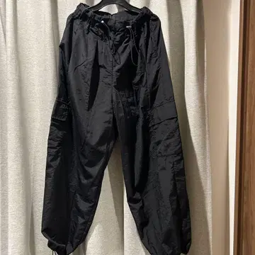 LOWRTS FARM 블랙 조거 팬츠