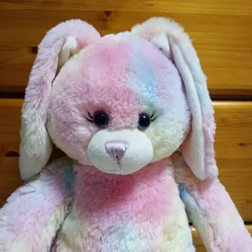BuiLD-A-BEAR 파스텔 컬러 토끼 봉제 인형 약 30cm