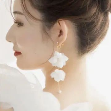 ANNAN WEDDING 브라이덜 귀찌 ME209 꽃잎 귀찌