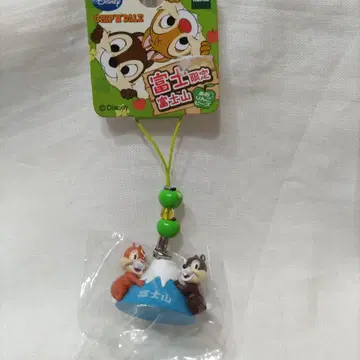 칩과 데일 지역 특산품 스트랩 후지산 파랑 사과 비즈