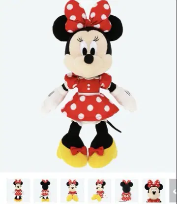 디즈니랜드 구매 미니 마우스 봉제 인형 TDL 도트