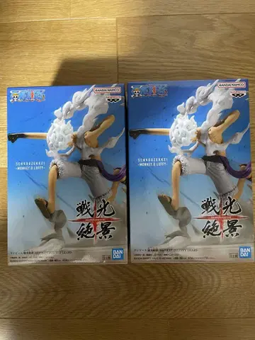 원피스 루피 니카 피규어 전광 절경 2개
