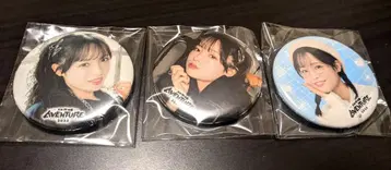 오쿠마 카즈코 벌스데이 캔뱃지 3개 세트