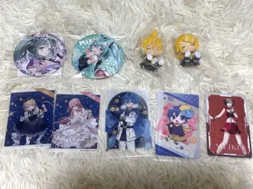 VOCALOID 묶음 판매 캔뱃지 카드 스와린코 어깨 쿵