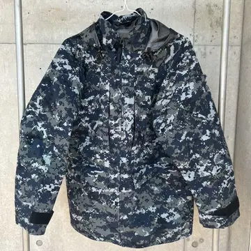 US NAVY NWU 디지털 카모 고어텍스 후드티 00s 미군