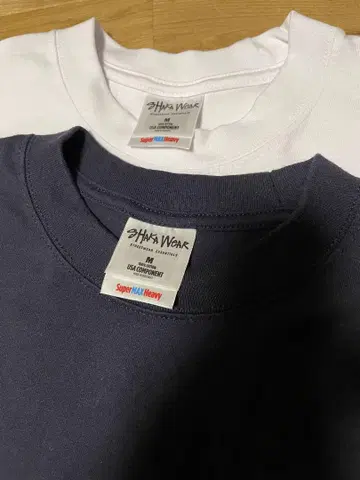 SHAKA WeAR 7.5 oz 티셔츠 2장 세트