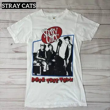 구제 의류 STRAY CATS 스트레이 캣츠 티셔츠