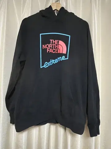 THE NORTH FACE Extreme 후드티 블랙