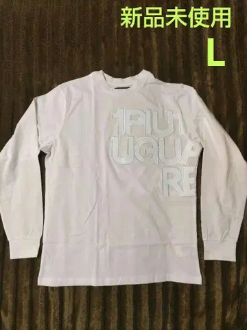 1PIU1UGUALE3 우노피우노우과레토레 긴팔 티셔츠 롱T 화이트