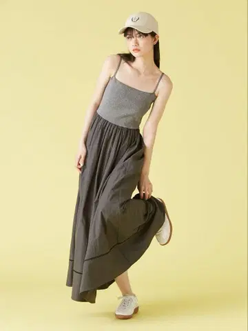 판매는 내일 8일까지입니다. 릴리 브라운 니트 뷔스티에 절개 원피스