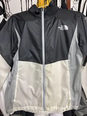 THE NORTH FACE 나일론 자켓 S 블랙/화이트