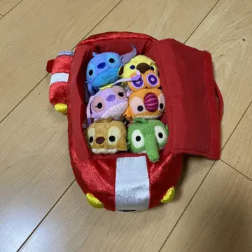 스티치 쯔무쯔무 봉제 인형 우주선