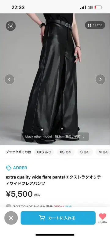 ADRER 와이드 팬츠