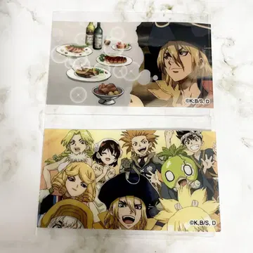 Dr.STONE 나나미 류스이 콜라보 카페 카드