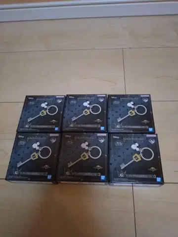 제일복권 킹덤하츠 G상 키블레이드 참 미개봉 6개