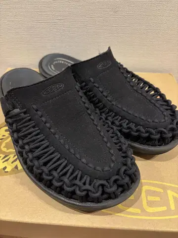 샌들 KEEN/킨 UNEEK II 슬라이드 블랙 26.5cm