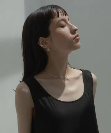 실버 목걸이 THIN SNAKE CHAIN NECKLACE