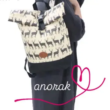 백팩 롤 탑 백팩 아노락 스태그 Anorak 마루마
