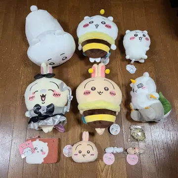 치이카와 봉제 인형 파우치 굿즈 묶음 판매