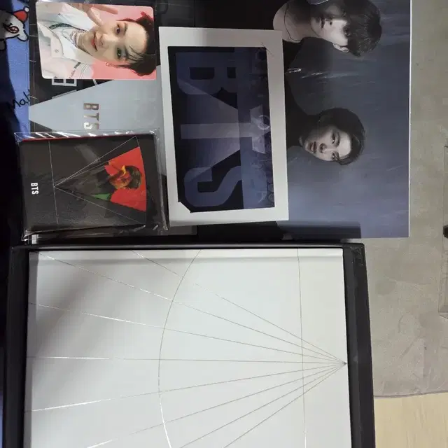 BTS 방탄 맵오브더소울 컨셉 포토북  포카 뷔 진 슈가