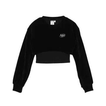 X-girl SLANTED OVAL LOGO 2P LAYERED TOP