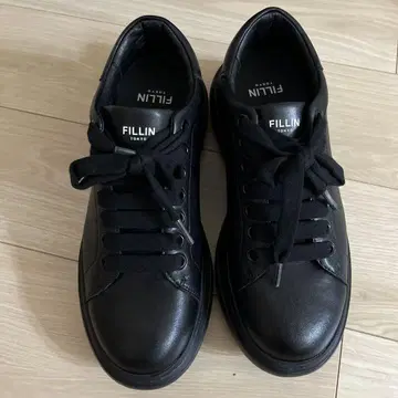 FILLIN LUCENT 7cm 통굽 스니커즈 블랙
