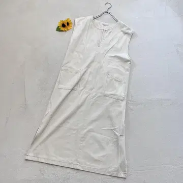 럭스 단티아 [L] 슬리브리스 롱 원피스 루즈한 키넥