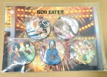GOD EATER 갓 이터 바닥 아소비 2015 아와 오도리 배지 세트