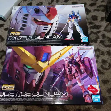 RG RX-78-2 건담 & 저스티스 건담