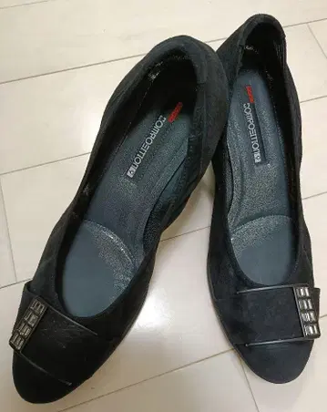 네이비 9 힐 펌프스 25.5cm 블랙, 블랙