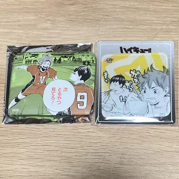 중국 한정판 하이큐 승리 포즈 캔뱃지 원화 아크릴 마그넷 히나타 카게야마