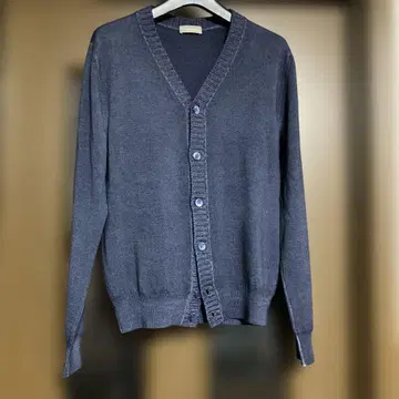 Cruciani 다크 블루 가디건 44