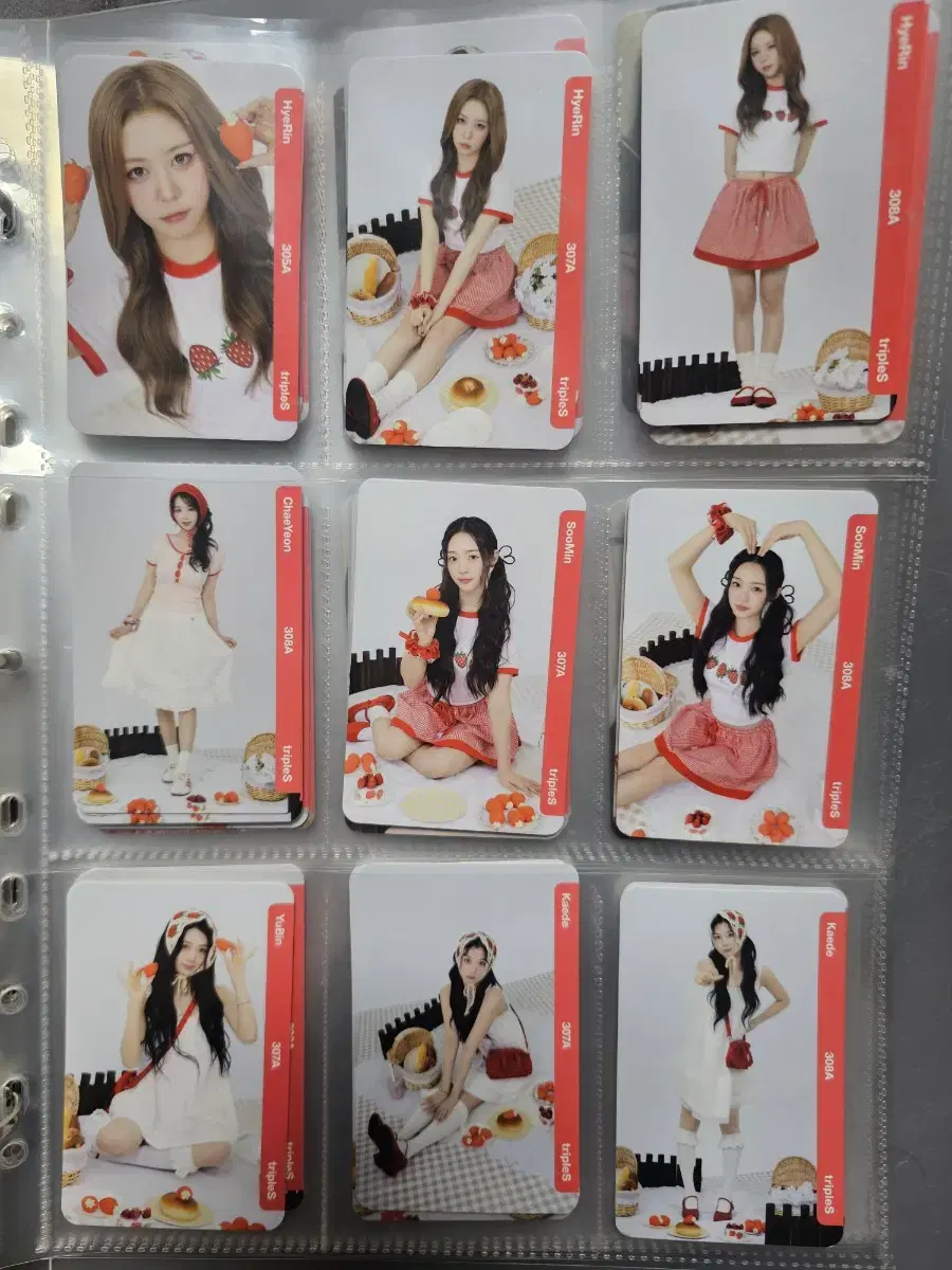 triples Showcase Strawberry Objekt wts