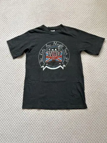 The Who 25주년 티셔츠 80년대 1989