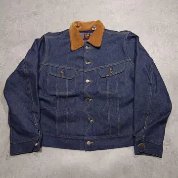 Lee 101-LJ 데님 자켓 다크 네이비 담요 38