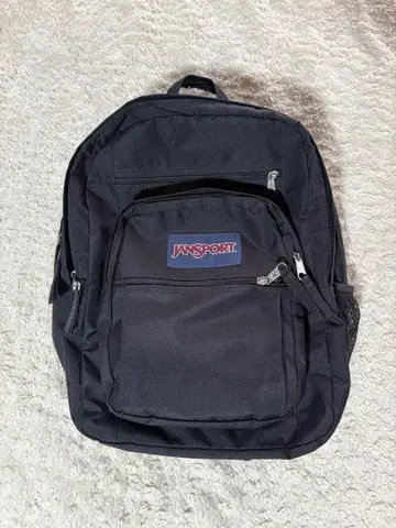 JANSPORT 블랙 백팩