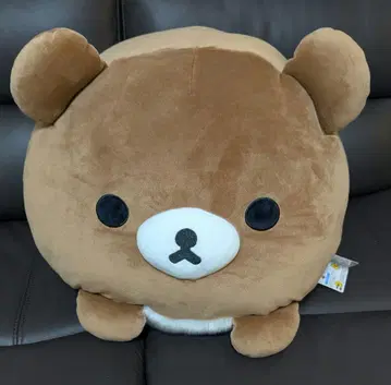 차이로이코구마 슈퍼 모모치모치 다이후쿠 쿠션 봉제 인형 리락쿠마 스토어