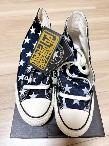 새상품 CONVERSE ALL STAR100 니시진 비단 하이컷 스니커즈