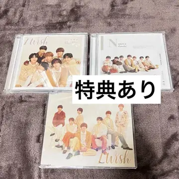 I wish 나니와단시 3형태 혜택 포함 개봉 완료 DVD