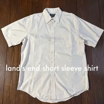 land's end 랜즈 엔드 반팔 셔츠 오버 사이즈 빈티지 구제 의류
