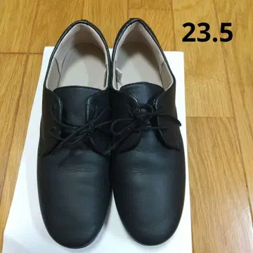 (새상품급) 무인양품 여성용 피로하지 않는 가죽 신발 23.5cm 블랙