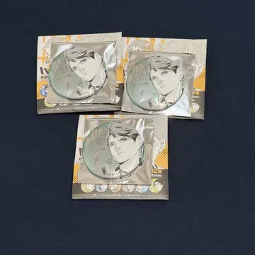 하이큐 데코레이션 캔뱃지 오이카와 토오루 3종