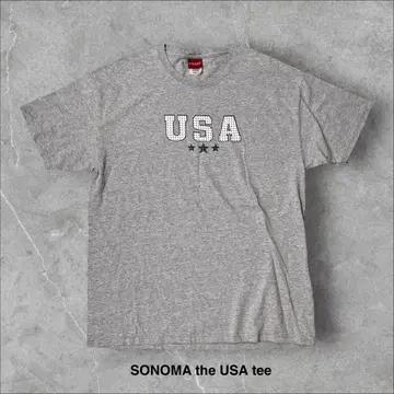 SONOMA the USA 티셔츠 로고 디자인 미국 라메