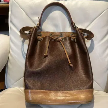 ETRO 에트로 버킷형 PVC 페이즐리 무늬 금속 지퍼 숄더백