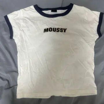 MOUSSY 자수 티셔츠 FREE 사이즈