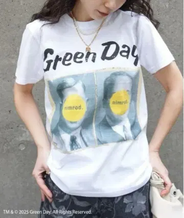 미사용 AMERI GREEN DAY nimrod 빈티지 밴딩 티셔츠